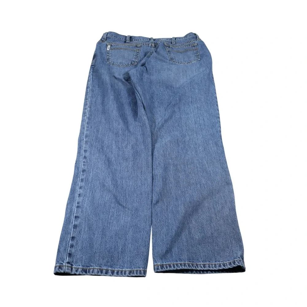 Cinch‎ Jeans Mens 38x32 Blue Medium Wash Bootcut Relaxed Logo Five Pocket Denim